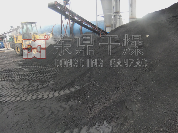 山東濟(jì)寧煤泥烘干機(jī)現(xiàn)場
