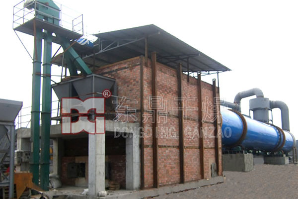 精心組織科學施工江蘇泰州煤泥烘干機項目施工現(xiàn)場進展有序